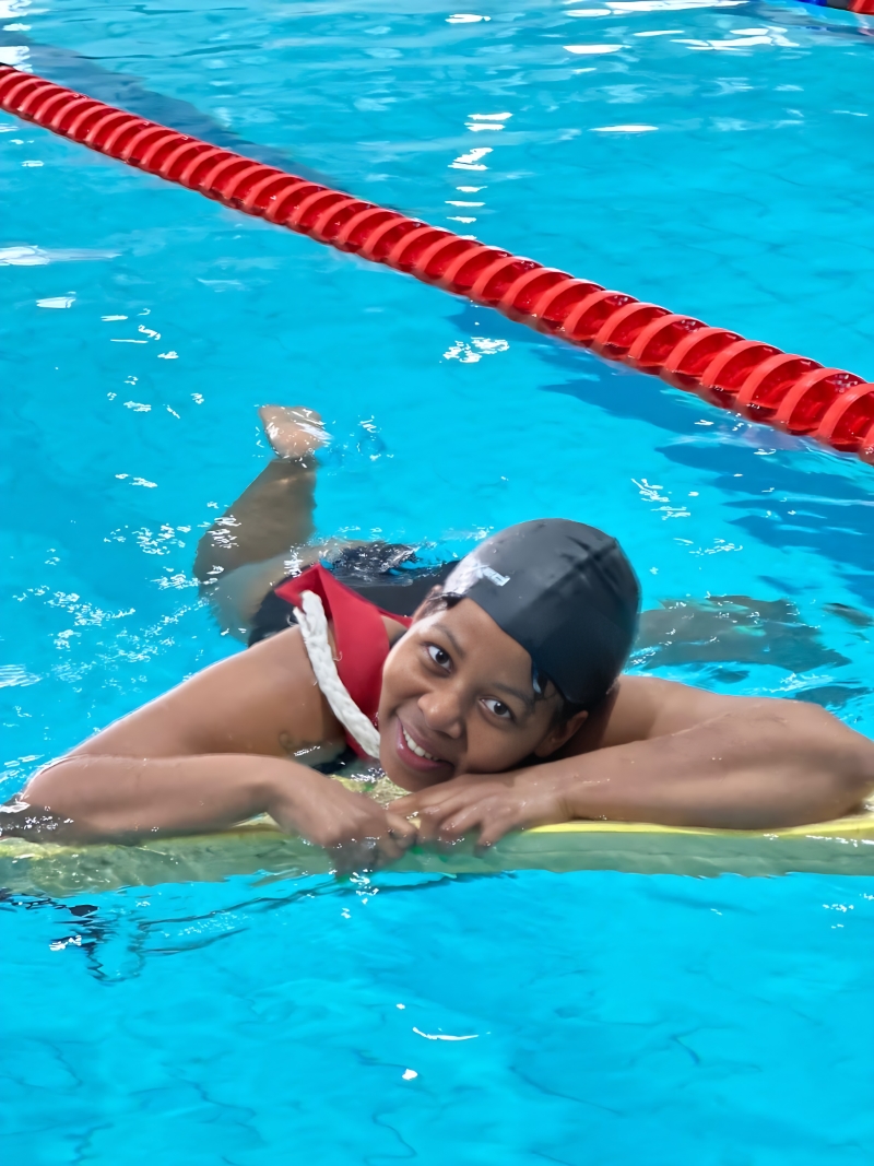 Thuli Kubheka swim intructor